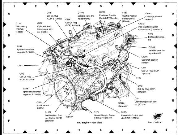 camshaft position sensor location | Lincoln vs Cadillac Forums