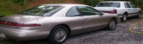 1995 Mark VIII and 1991 Town Car Just washed