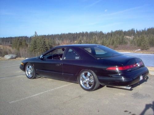 1994 Lincoln Mark VIII My daily BAD-ASS driver BLACK On BLACK OHH YEAH