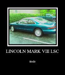 97 Lincoln mark viii LSC