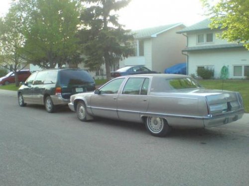 1996 cadillac fleetwood brougham Just bought it!